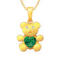 Teddy Treasure Birthstone Children's Pendant, Teddy Treasure Birthstone Pendant 11622 0062 e may