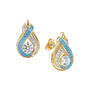 Birthstone Swirl Pendant with Free Matching Earrings 12210 0035 l december