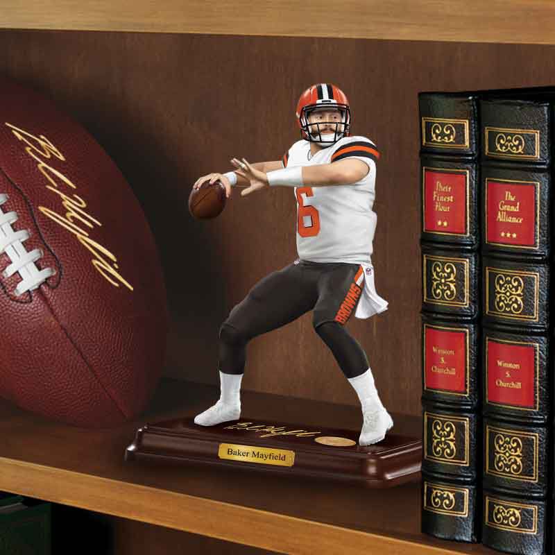 Baker Mayfield Sculpture