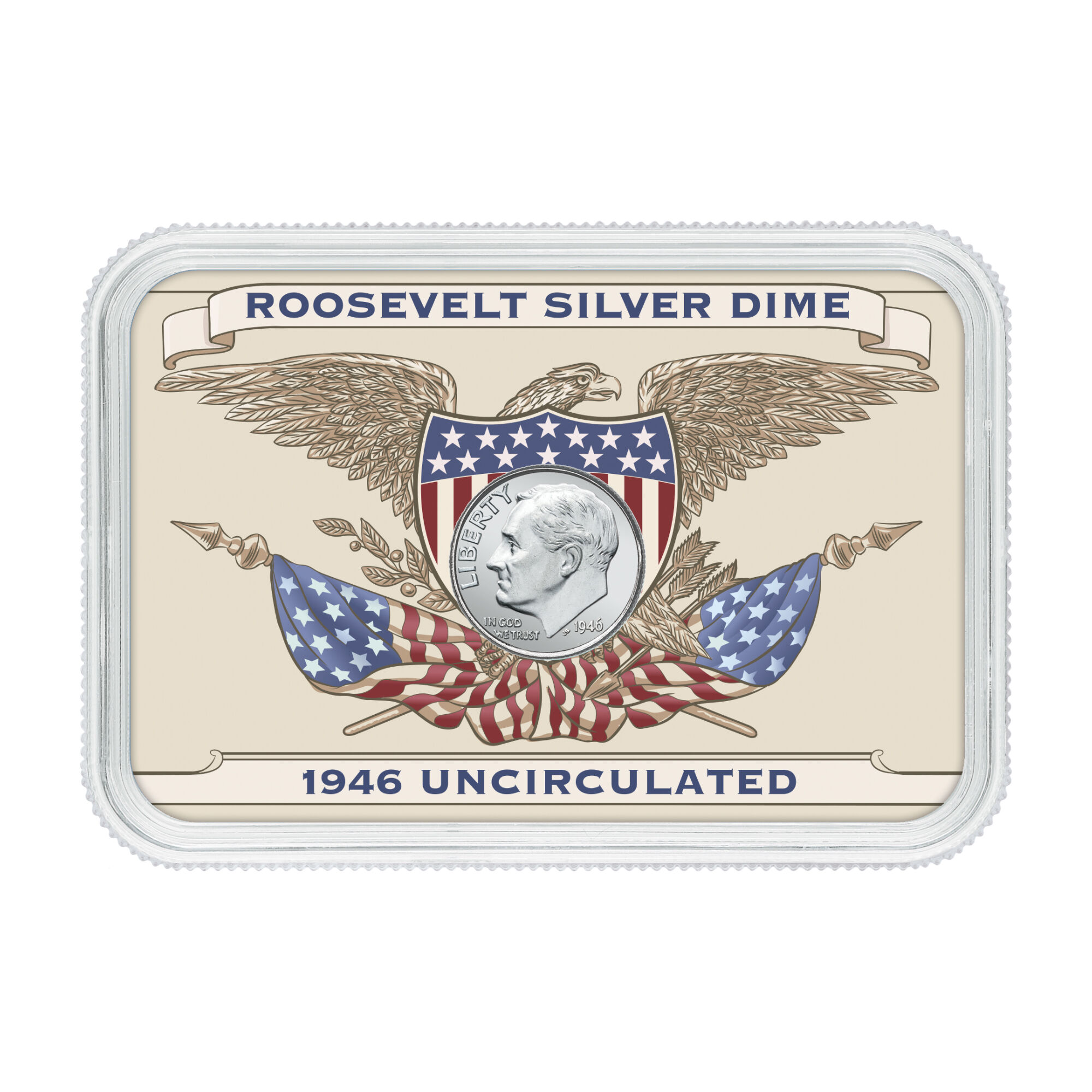 The Complete Uncirculated Roosevelt Silver Dimes 10645 0026 a coinpanel