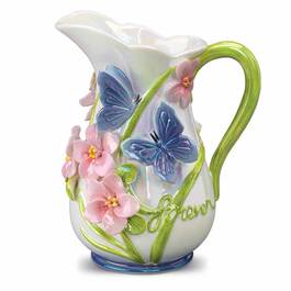 My Daughter Forever Floral Ceramic Vase 6113 001 9 1