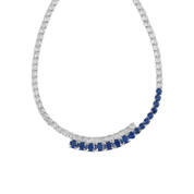 Royal Blue Statement Necklace with FREE Matching Earrings 11995 0012 b necklace