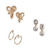 Triple Sensation Clip On Earring Set 12119 0011 a main