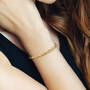 Braided Beauty 14kt Gold Bracelet 11413 0016 m model
