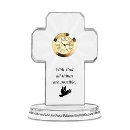 All Things Possible Crystal Clock 6655 0013 a main