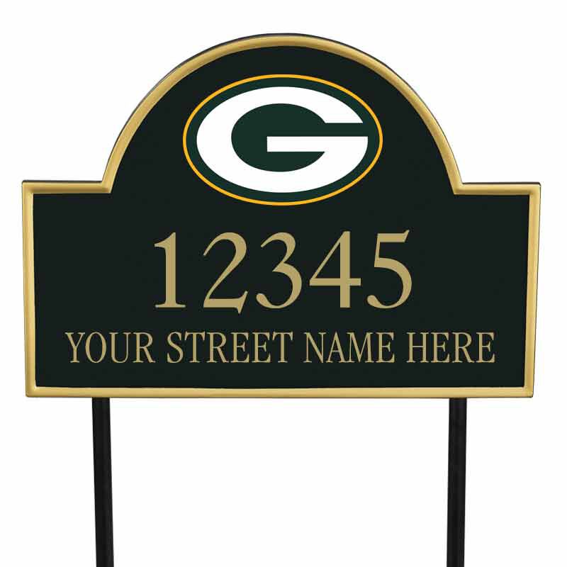 The NFL Personalized Address Plaque 5463 0355 t packers