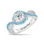 Personalized True Beauty Birthstone Diamonisse Ring 11316 0014 c march