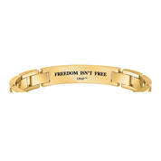 Freedom Isnt Free US Air Force Diamond Patriot Bracelet 5958 0282 b reverse