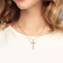 Simply Divine Diamonisse Cross Necklace 6591 0010 m model