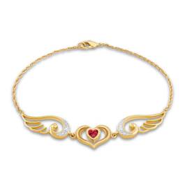 Angel Wings Diamond Bracelet 1596 001 6 7