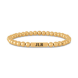 Personalized 14kt Gold Filled Bead Bracelet 12067 0013 a main