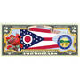 The State Bird & Flower Enhanced $2 Bill Collection, State Bird and Flower Enhanced $2 Bill Collection 11346 0018 a Ohio