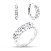 Time to Shine Diamonisse Ring Earring Set 10556 0015 a main