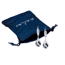 Loves Embrace Pearl Diamond Earrings 10125 0033 g gift pouch