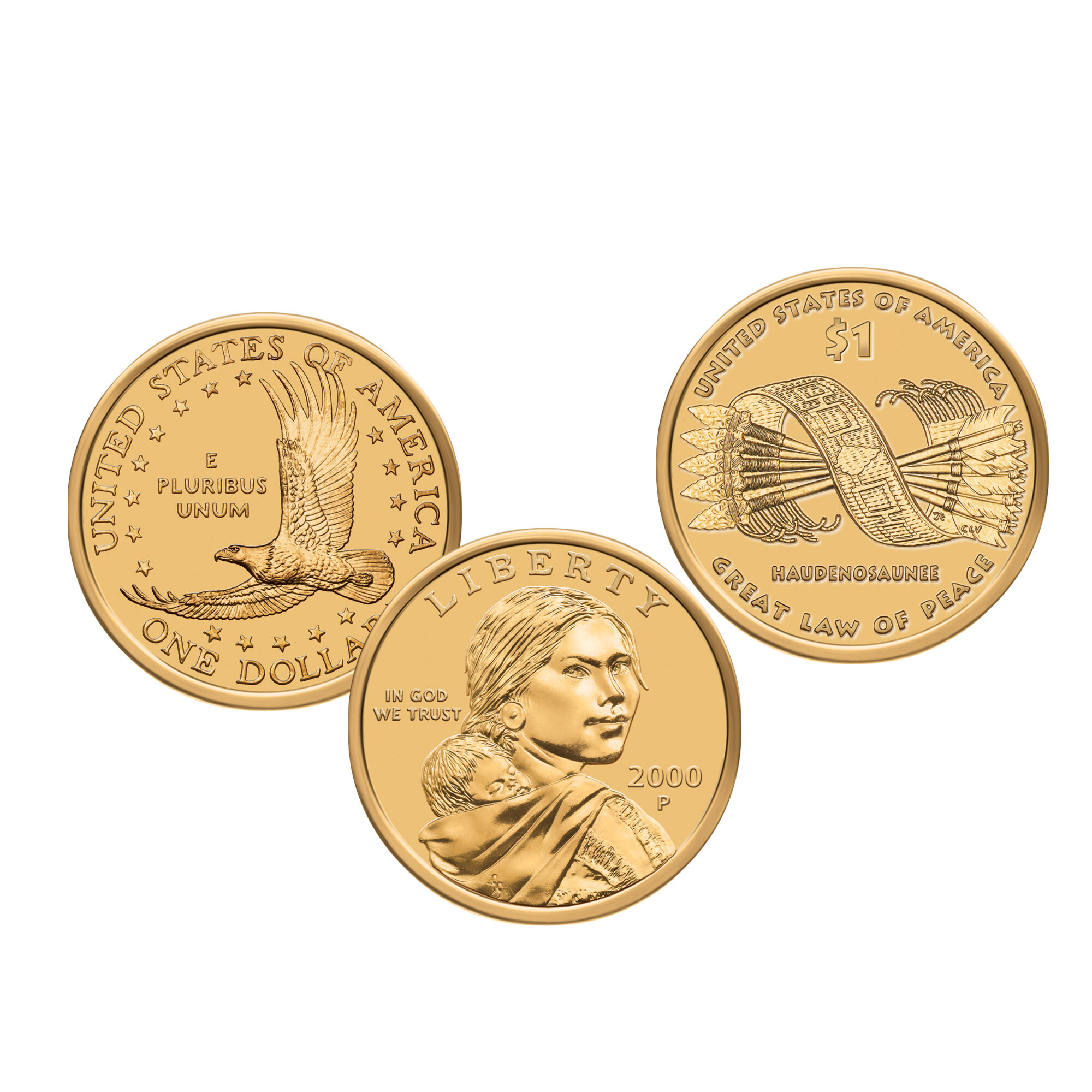 2006 P Sacagawea Golden Dollar From Mint Sets Combined Shipping 