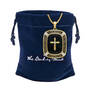 My Lifes Greatest Blessing Grandson Diamond Faith Pendant 10637 0018 g gift pouch