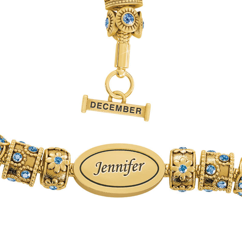 Beauty Personalized Charm Bracelet 2406 001 4 12