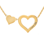 “You Hold a Special Place In My Heart” Daughter Two-Heart Necklace, You Hold A Special Place In My Heart Daughter Two Heart Necklace 6281 001 5 2