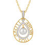 I Love You More Pearl Diamond Pendant 11376 0011 a main