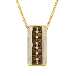 Mocha Desire Pendant Earring Set 6730 0012 b pendant