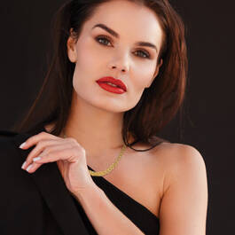 Golden Glamour Necklace 11848 0029 m model