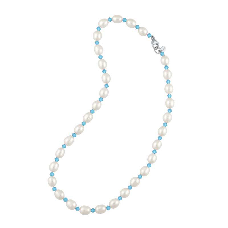 Birthstone and Pearl Necklace 1108 001 7 12