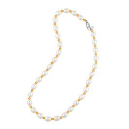 Birthstone and Pearl Necklace 1108 001 7 11