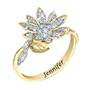 The Diamond Lotus Ring 6949 8962 a main