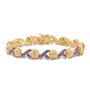 A Dozen Roses Birthstone  Diamond Bracelet 6684 001 8 11