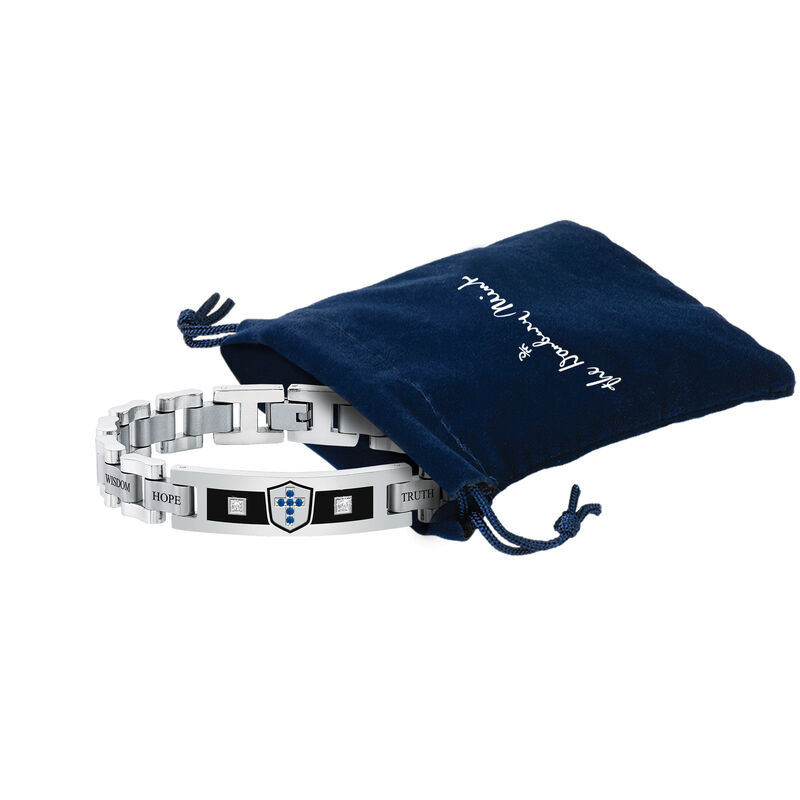 Strength and Faith Blessed Son Bracelet 10208 0017 g gift pouch
