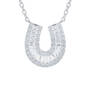 Diamond Horseshoe Necklace by Robert Tonner 12116 0022 a main
