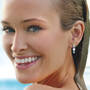 The Blue Wave Swirl Earrings, The Blue Wave Swirl Earrings 12451 0017 m model