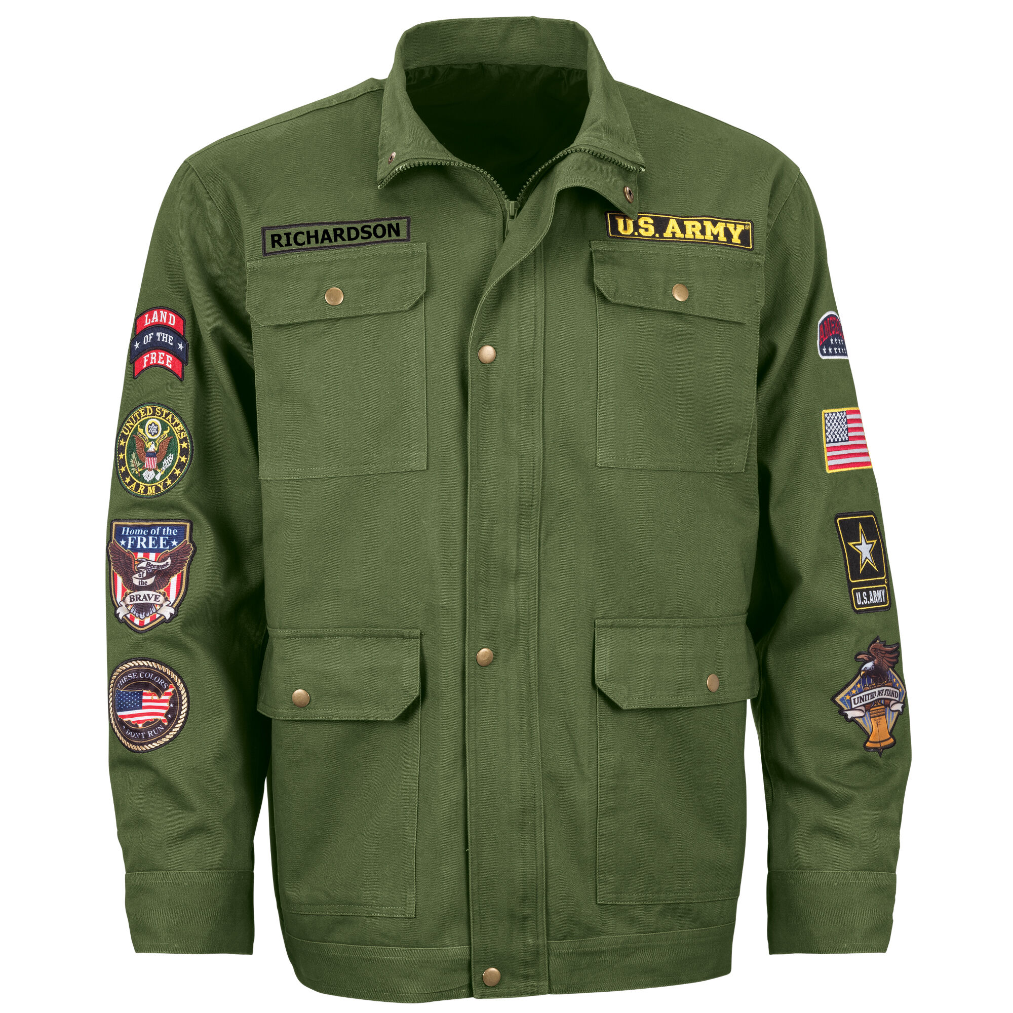 Personalized US Army Field Jacket 10539 0017 a main