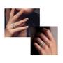 Stackable Blue Wave Ring Set 11663 0054 m model