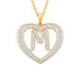 Dazzling Diamond Heart Children's Pendant, Dazzling Diamond Heart Pendant 11622 0138 a m
