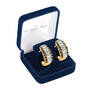 Mocha Majesty Eternity Earrings 6897 0029 g gift box