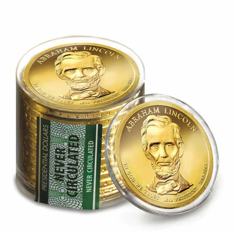 Details about   2009 P&D Set Presidential One Dollar Coins Coin U.S Mint Roll Money Collectible 