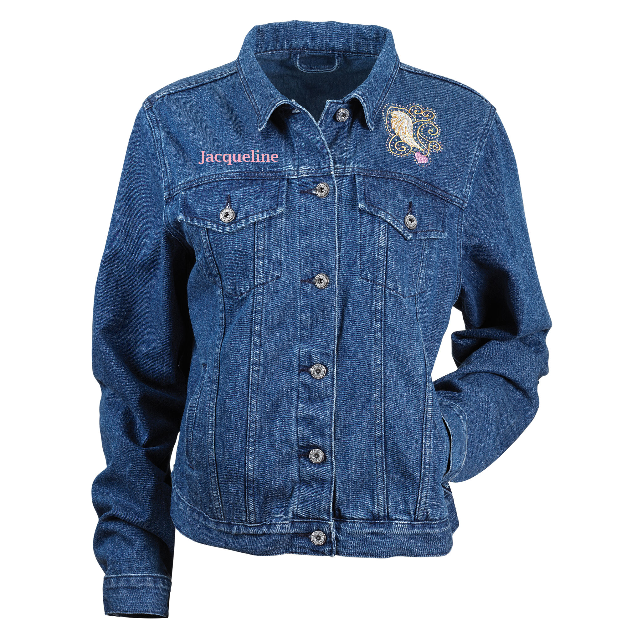 Touched by an Angel Denim Jacket 6681 0011 a main