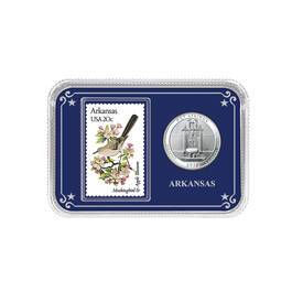 America the Beautiful State Coin and Stamp Collection 11503 0025 a showpackAR