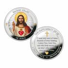 The Sacred Heart of Jesus Silver Medallion 2166 001 4 1