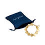 Golden Glamour End to End Heart Bracelet, Golden Glamour Three Bracelet Set 12112 0034 g gift pouch