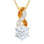 Birthstone Swirl Pendant 5940 014 3 11