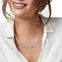 The Sensational Silver Twist Necklace, The Sensational Silver Twist Necklace 11028 0013 m model
