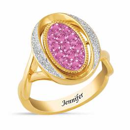 Birthstone  Diamond Flip Ring 2002 001 2 10