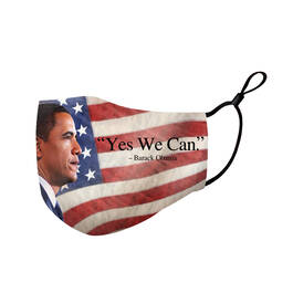 President Barack and Michelle Obama Face Masks 6948 0010 e flag