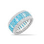 Birthstone Beauty Eternity Ring, Birthstone Beauty Eternity Ring 12296 0024 c march
