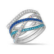 The Sparkling Sea Crystal Ring 12019 0012 a main