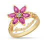 Personalized Birthstone Bloom Ring 10871 0013 j october