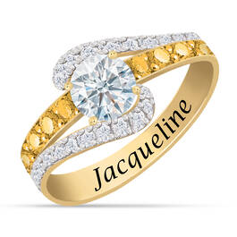 Personalized Birthstone Splendor Ring 10385 0012 k november