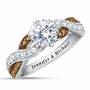 Mocha Swirl Personalized Ring 4597 001 9 1